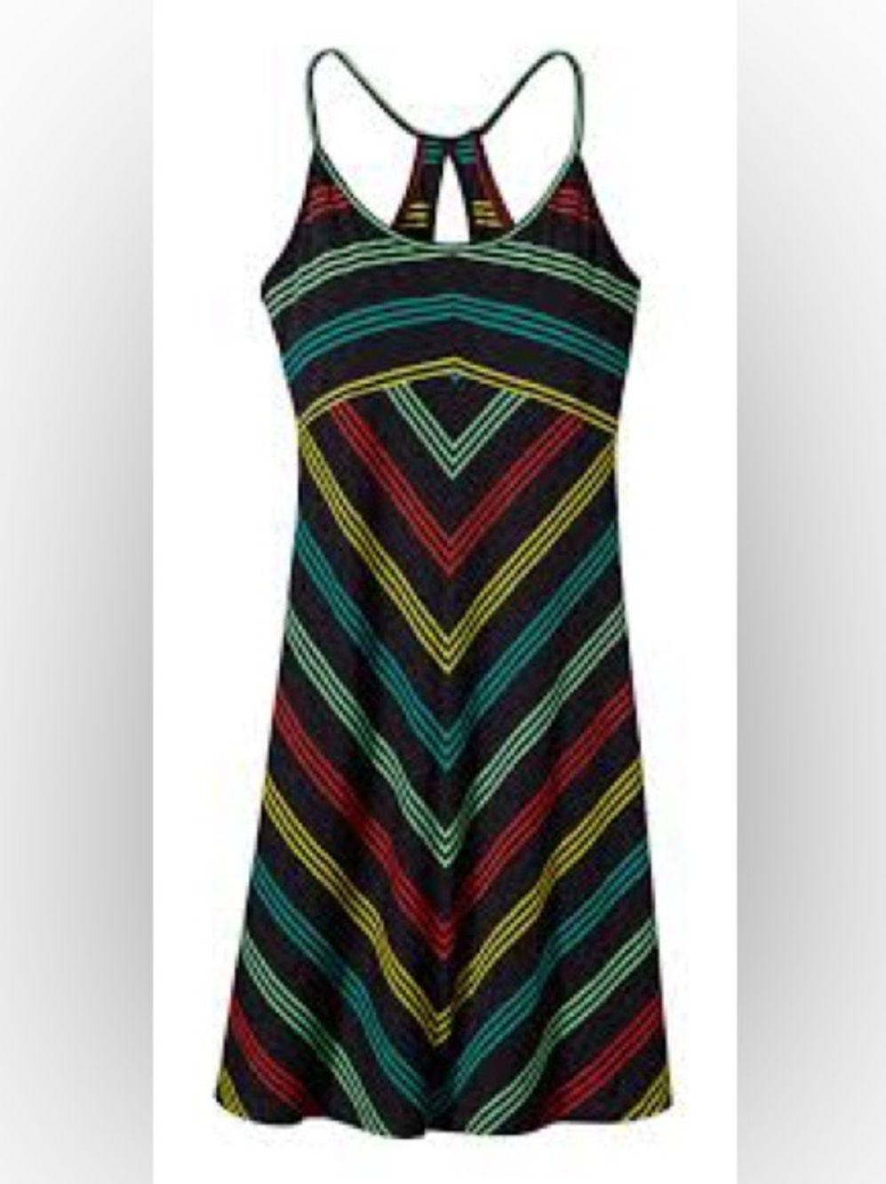Patagonia Spright Outdoor Midi Travel Sun Sz medium black stripe - Picture 2 of 9